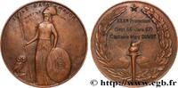 FRANCE Médaille, École d’Etat-Major ARMÉES 1967 (67,5mm, 152,84g, 12h) -