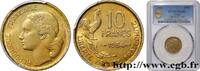 FRANCE 10 francs Guiraud IV REPUBLIC 1954 (19,98mm, 3g, 6h) -
