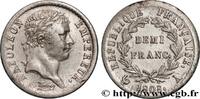 FRANCE Demi-franc Napoléon Ier tête laurée, République fr PREMIER EMPIRE / FIRST FRENCH EMPIRE Paris 1808 (18mm, 2,45g, 6h) -