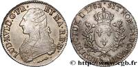 FRANCE Écu aux branches d'olivier LOUIS XVI Pau 1782 (41mm, 29,37g, 6h) -