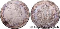 FRANCE Écu aux branches d'olivier LOUIS XVI Paris 1784 (41,5mm, 29,08g, 6h) -