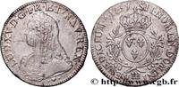 FRANCE Écu aux branches d'olivier, buste habillé LOUIS XV THE BELOVED Strasbourg 1737 (41,5mm, 29,25g, 6h) -