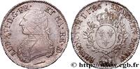 FRANCE Écu aux branches d'olivier LOUIS XVI Pau 1786 (41,5mm, 29,17g, 6h) -