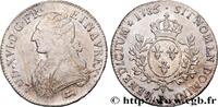 FRANCE Écu aux branches d'olivier LOUIS XVI Orléans 1785 (40,5mm, 29,36g, 6h) -