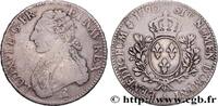 FRANCE Écu aux branches d'olivier LOUIS XVI Paris 1790 (40,5mm, 28,90g, 6h) -