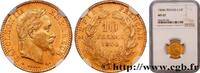 FRANCE 10 francs or Napoléon III, tête laurée SECOND EMPIRE Paris 1864 (19mm, 3,2258g, 6h) -