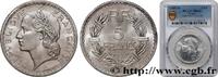 FRANCE 5 francs Lavrillier, aluminium PROVISIONAL GOVERNEMENT OF THE FRENCH REPUBLIC Beaumont-Le-Roger 1945 (31mm, g, 6h) -