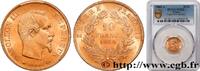 FRANCE 10 francs or Napoléon III, tête nue SECOND EMPIRE Paris 1860 (19mm, 3,23g, 6h) -