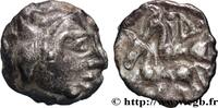 FRANCE Drachme aux deux chevaux, série C PICTONES / BITURIGES - MID-WESTERN, Unspecified Ier siècle avant J.-C. (15mm, 1,82g, 3h) -