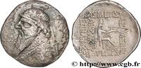 Post-hellenistic 1 (30 BC to 227 AD) Drachme PARTHIAN KINGDOM - MITHRADATES II Rhagae, Parthie c. 109 - 96/95 AC. (21mm, 3,83g, 1h) -