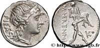 THE REPUBLIC (280 BC to 27 BC) Denier HERENNIA Rome 108-107 AC. (17mm, 4,14g, 12h) -