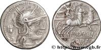 THE REPUBLIC (280 BC to 27 BC) Denier OPIMIA Rome 131 AC. (18,5mm, 3,85g, 7h) -