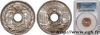 FRANCE 10 centimes Lindauer III REPUBLIC 1935 (21mm, 4g, 6h) -