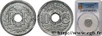 FRANCE 10 centimes Lindauer, petit module PROVISIONAL GOVERNEMENT OF THE FRENCH REPUBLIC Castelsarrasin 1945 (17mm, 1,50g, 6h) -