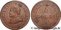 ITALY - PAPAL STATES - PIUS IX (Giovanni Maria Mas 4 Soldi (20 Centesimi) an XXII ITALY - PAPAL STATES - PIUS IX (Giovanni Maria Mastai Ferretti) Rome 1868 (36mm, 20,07g, 6h) -