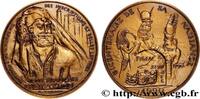 FRANCE Médaille, Jean François Champollion, Bicentenaire HISTORIENS ET CONSERVATEURS Monnaie de Paris 1990 (80,5mm, 248,g, 12h) -