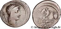 THE REPUBLIC (280 BC to 27 BC) Denier CASSIA Rome 55 AC. (19,5mm, 3,63g, 7h) -