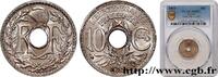 FRANCE 10 centimes Lindauer III REPUBLIC 1935 (21mm, 4g, 6h) -