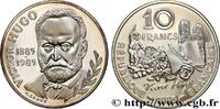FRANCE Belle Épreuve 10 francs - Victor Hugo COMMEMORATIVE COINS MONNAIE DE PARIS 1985 (26mm, 12,02g, 6h) -