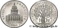 FRANCE Piéfort Belle Épreuve Argent de 100 francs Panthéo PIEFORTS Pessac 1982 (31mm, 30,00g, 6h) -