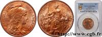 FRANCE 5 centimes Daniel-Dupuis III REPUBLIC 1908 (25mm, 5g, 6h) -