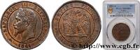 FRANCE Dix centimes Napoléon III, tête laurée SECOND EMPIRE Paris 1861 (30mm, 10g, 6h) -