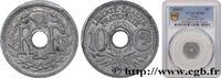 FRANCE 10 centimes Lindauer, petit module PROVISIONAL GOVERNEMENT OF THE FRENCH REPUBLIC Castelsarrasin 1945 (17mm, 1,50g, 6h) -