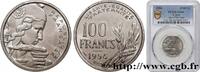 FRANCE Essai de 100 francs Cochet IV REPUBLIC Paris 1954 (24mm, 6g, 6h) -
