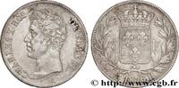 FRANCE 5 francs Charles X, 1er type CHARLES X La Rochelle 1826 (37mm, 24,88g, 6h) -