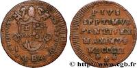 VATICAN AND PAPAL STATES 1/2 Baiocco Pie VII an II VATICAN AND PAPAL STATES Rome 1802 (26mm, 6,39g, 12h) -