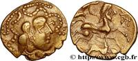 FRANCE Quart de statère d’or au personnage ailé, var. 3 VENETI (Area of Vannes) Vannes (56) IIe siècle avant J.-C. (12mm, 1,86g, 12h) -