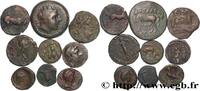 Lot de neuf monnaies LOTS (mm, g, h) -