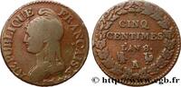 FRANCE Cinq centimes Dupré, grand module CONSULATE Paris/Rouen 1800 (28mm, 9,47g, 6h) -