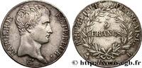 FRANCE 5 francs Napoléon Empereur, Calendrier grégorien PREMIER EMPIRE / FIRST FRENCH EMPIRE Bayonne 1806 (37,64mm, 24,81g, 6h) -