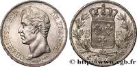 FRANCE 5 francs Charles X 2e type, tranche en relief CHARLES X Paris 1830 (37mm, 25,05g, 6h) -