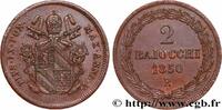 ITALY - PAPAL STATES - PIUS IX (Giovanni Maria Mas 2 Baiocchi an IV ITALY - PAPAL STATES - PIUS IX (Giovanni Maria Mastai Ferretti) Rome 1850 (34,74mm, 20,01g, 6h) -