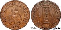 FRENCH COCHINCHINA 1 Centième FRENCH COCHINCHINA Paris 1879 (31mm, 9,80g, 6h) -