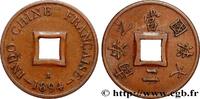 FRENCH INDOCHINA 1 Sapèque (1/500 de Piastre) FRENCH INDOCHINA Paris 1894 (20mm, 1,98g, 6h) -