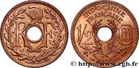 FRENCH INDOCHINA 1/2 Centième FRENCH INDOCHINA Paris 1935 (21mm, 4,14g, 6h) -