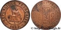 FRENCH INDOCHINA 1 Centième FRENCH INDOCHINA Paris 1893 (31mm, 10,08g, 6h) -