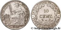 FRENCH INDOCHINA 10 Centièmes FRENCH INDOCHINA Paris 1927 (19mm, 2,71g, 6h) -