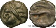 FRANCE Potin à la tête d’indien, classe Ij/h GALLIA BELGICA - LEUCI (Area of Toul) c. 75-50 AC. (16mm, 3,28g, 4h) -