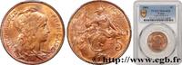 FRANCE 5 centimes Daniel-Dupuis III REPUBLIC 1904 (25mm, 5g, 6h) -