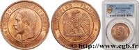 FRANCE Dix centimes Napoléon III, tête nue SECOND EMPIRE Paris 1852 (30mm, 10g, 6h) -