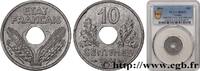 FRANCE 10 centimes État français, grand module FRENCH STATE Paris 1941 (21mm, 2,5g, 6h) -