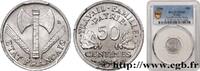 FRANCE 50 centimes Francisque, légère FRENCH STATE 1944 (18mm, 0,7g, 6h) -