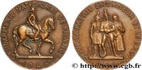 FRANCE Médaille, Gendarmerie Nationale de France GOUVERNEMENT PROVISOIRE DE LA RÉPUBLIQUE FRANÇAISE 1946 (49,5mm, 62,68g, 12h) -