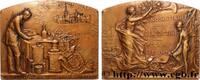 FRANCE Plaquette, Cinquantenaire de la Bénédictine TROISIÈME RÉPUBLIQUE 76 - Fecamp 1913 (64,5mm, 180,6g, 12h) -