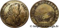 FRANCE ALIENATION DES DOMAINES ADMINISTRATIONS DEPENDANT DE LA MAISON DU ROI 1677 (26mm, 7,04g, 6h) -