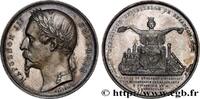 FRANCE Médaille, Exposition Universelle de Besançon EXPOSITIONS UNIVERSELLES 25 - Besançon 1860 (50mm, 47g, 12h) -